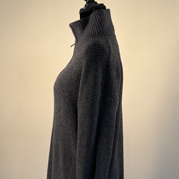 NWT HALF ZIP SWEATER DRESS MEDIUM - Picture 2 of 3